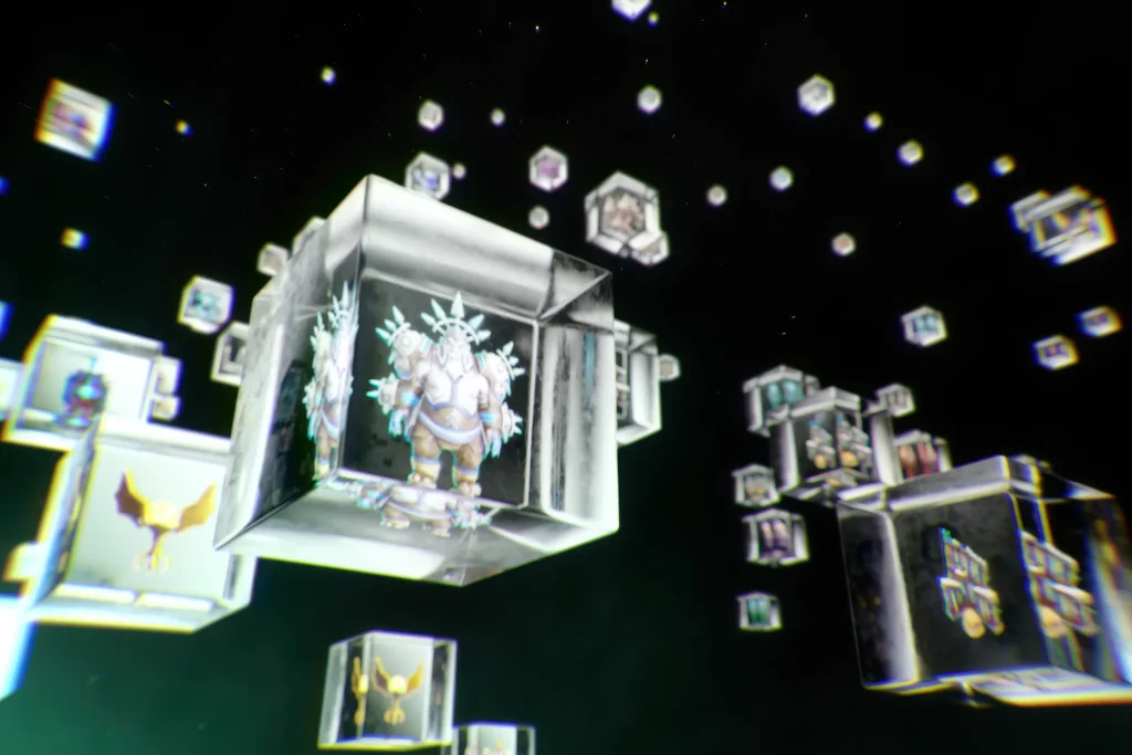 EpicCarry — Cubes Scene