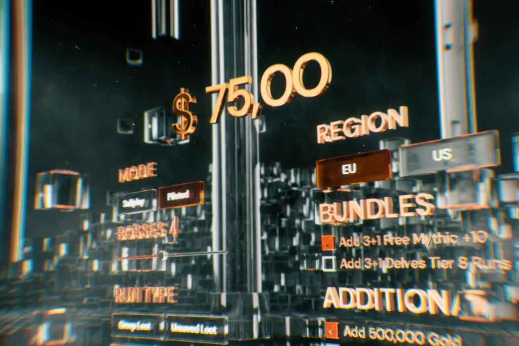 EpicCarry — Parameters Display